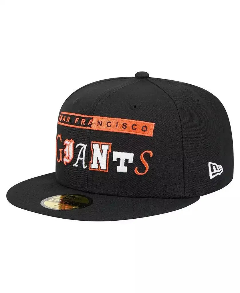 New Era | Men's Black San Francisco Giants Ransom 59FIFTY Fitted Hat New Era | Men's Black San Francisco Giants Ransom 59FIFTY Fitted Hat